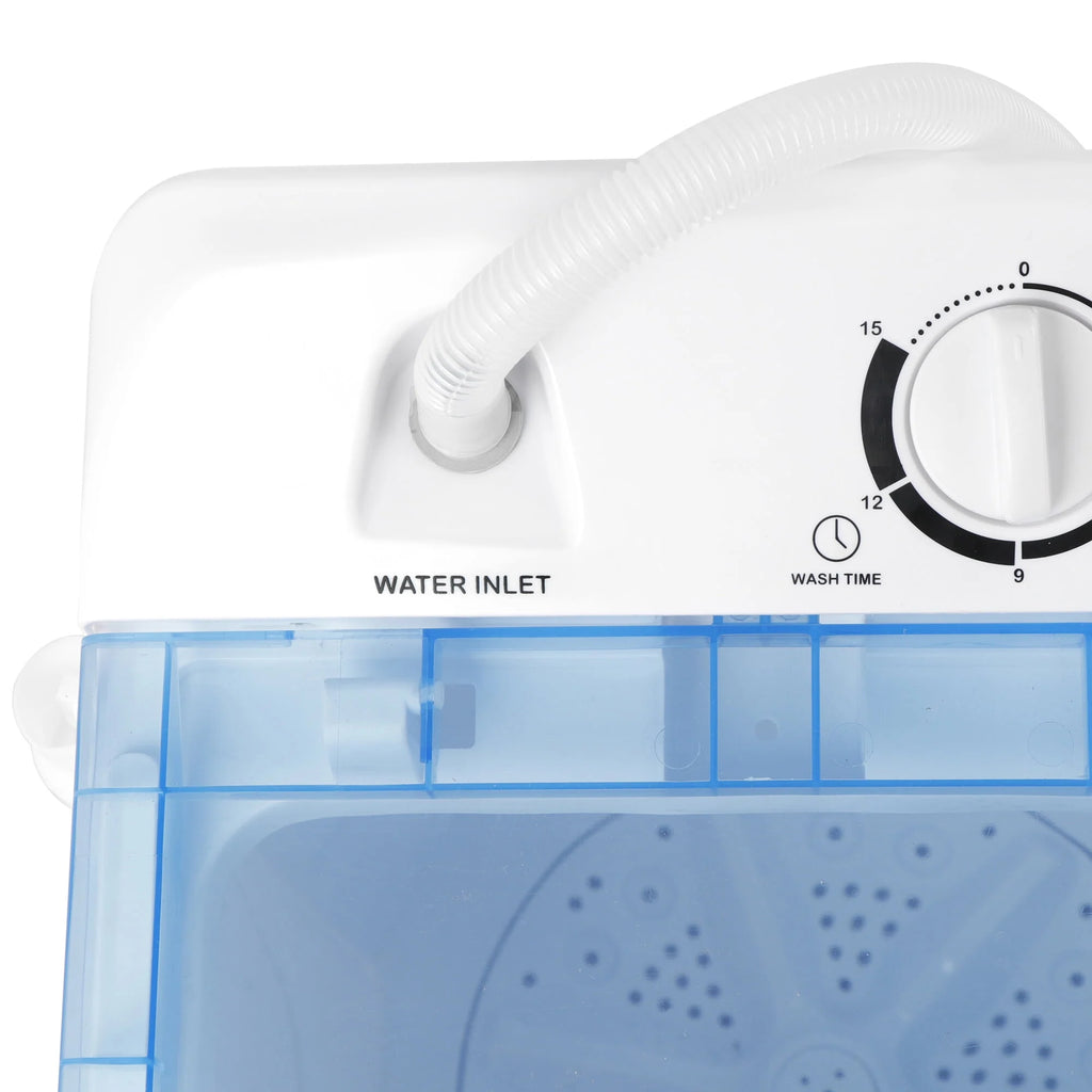 Portable Compact Twin Tub Washing Machine 11lb Washer 6.6lb Spin Dryer E180