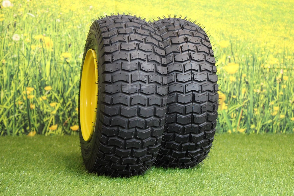 16x6.50-8 Lawn & Garden Mower Tires & Wheels Set of 2 F2154