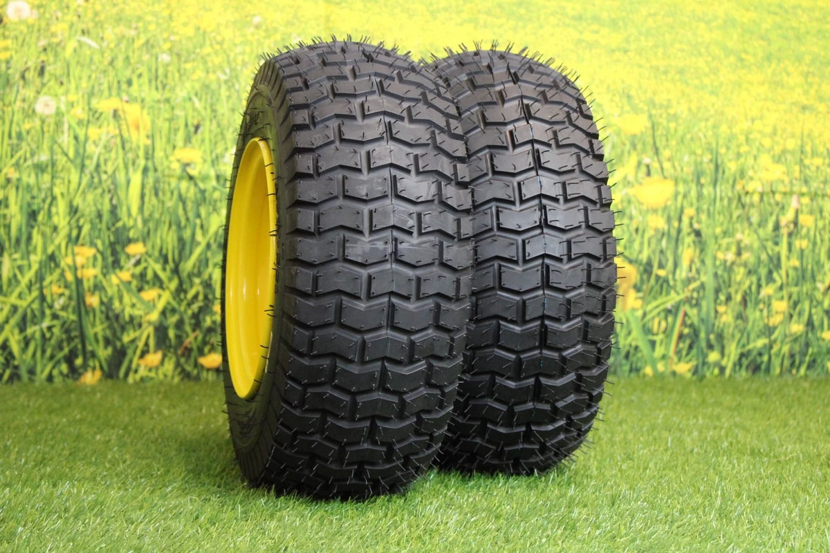 16x6.50-8 Lawn & Garden Mower Tires & Wheels Set of 2 F2154