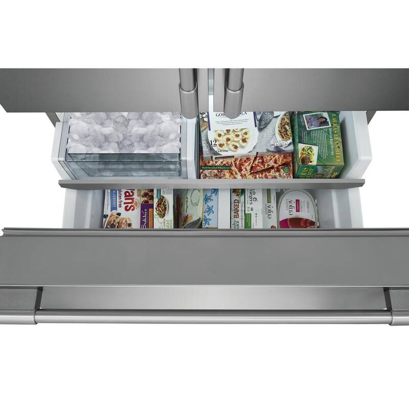 36 in. 27.8 cu. ft. French Door Refrigerator in Stainless Steel R749807
