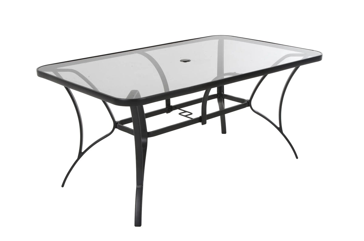 Dark Gray Steel Patio Dining Table C23250