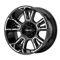 Gloss Black Machined 20x9 8x165.1 0mm S666