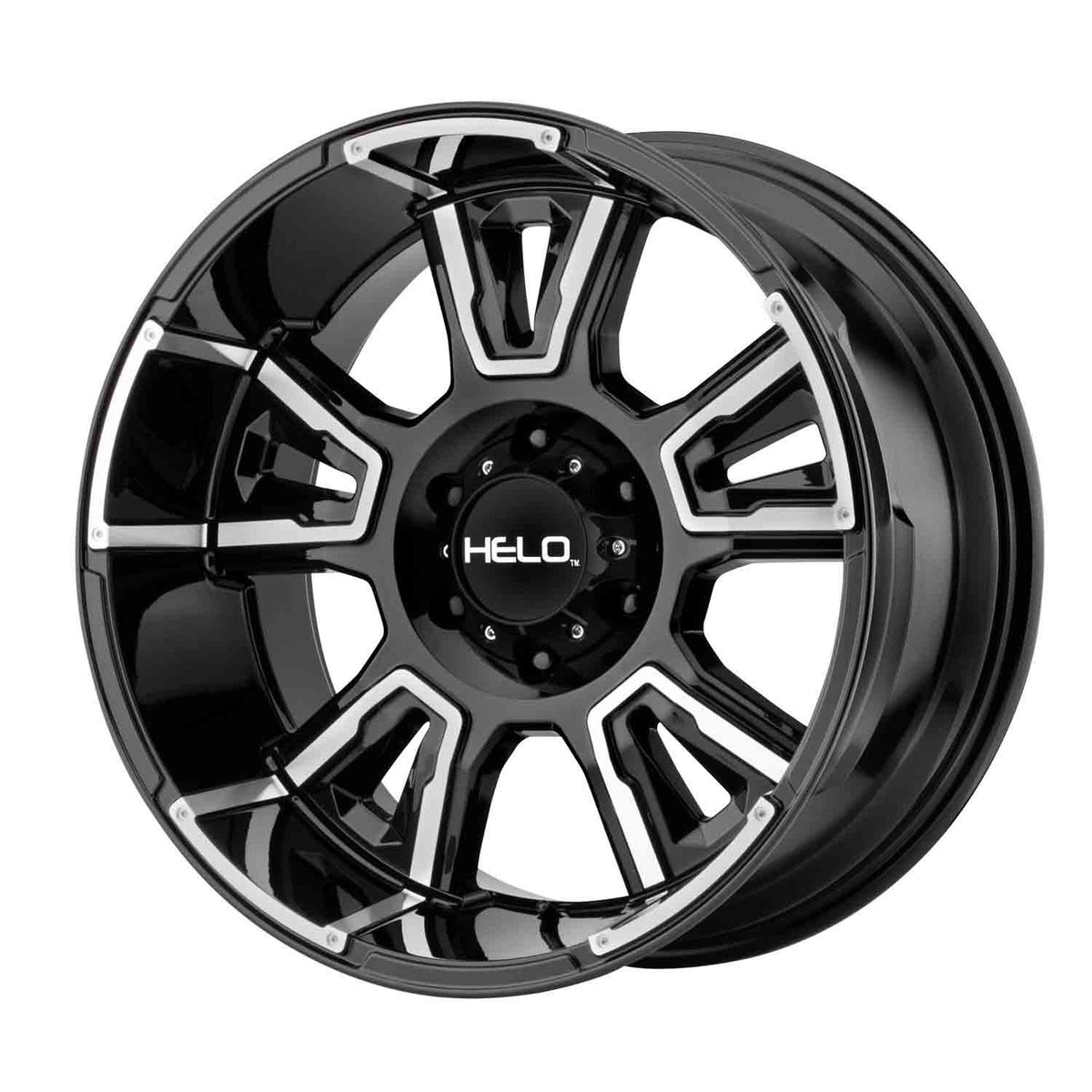 Gloss Black Machined 20x9 8x165.1 0mm S666