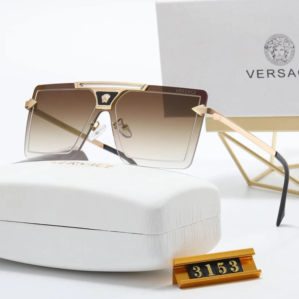 Frameless Square Polarized Sunglasses F16588