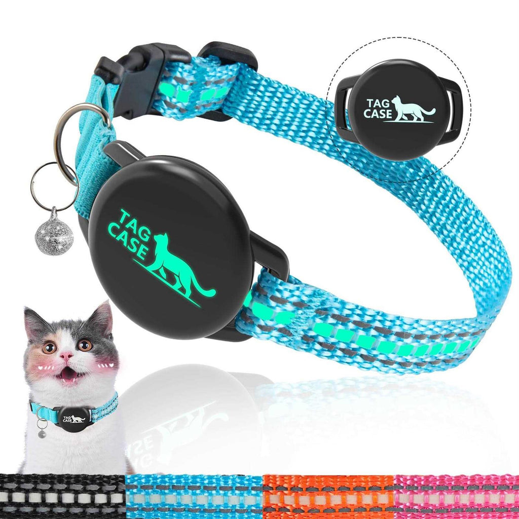 Reflective Cat Collar with Airtag Holder Q1624