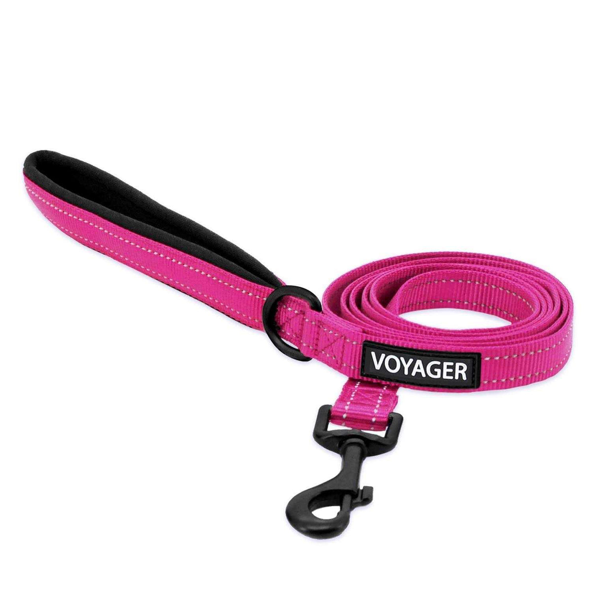 Reflective Dog Leash with Neoprene Handle, 5ft M10385