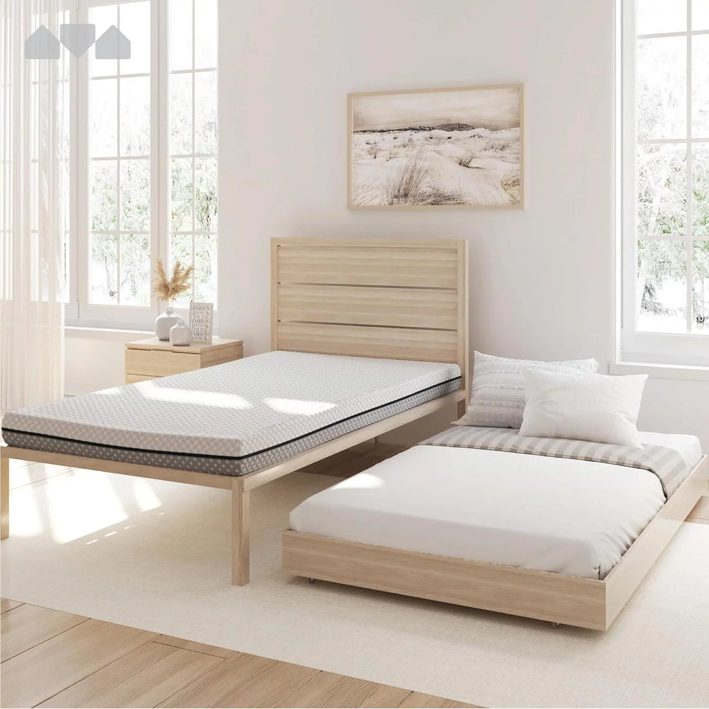 5 in. Memory Foam Mattress Twin 2 Pack M79536