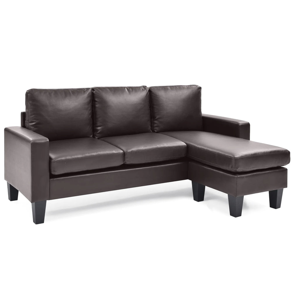 Cappuccino Sofa Chaise B7190