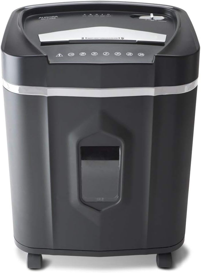 14-Sheet Micro-Cut Paper and CD/Credit Card Shredder V598