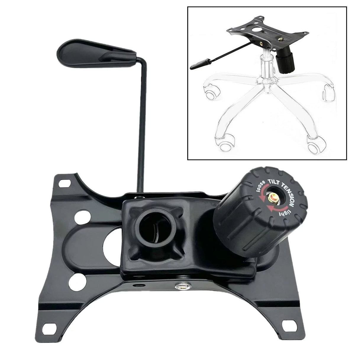Tilt and Lock Seat Swivel Base Plate Mechanism I87310