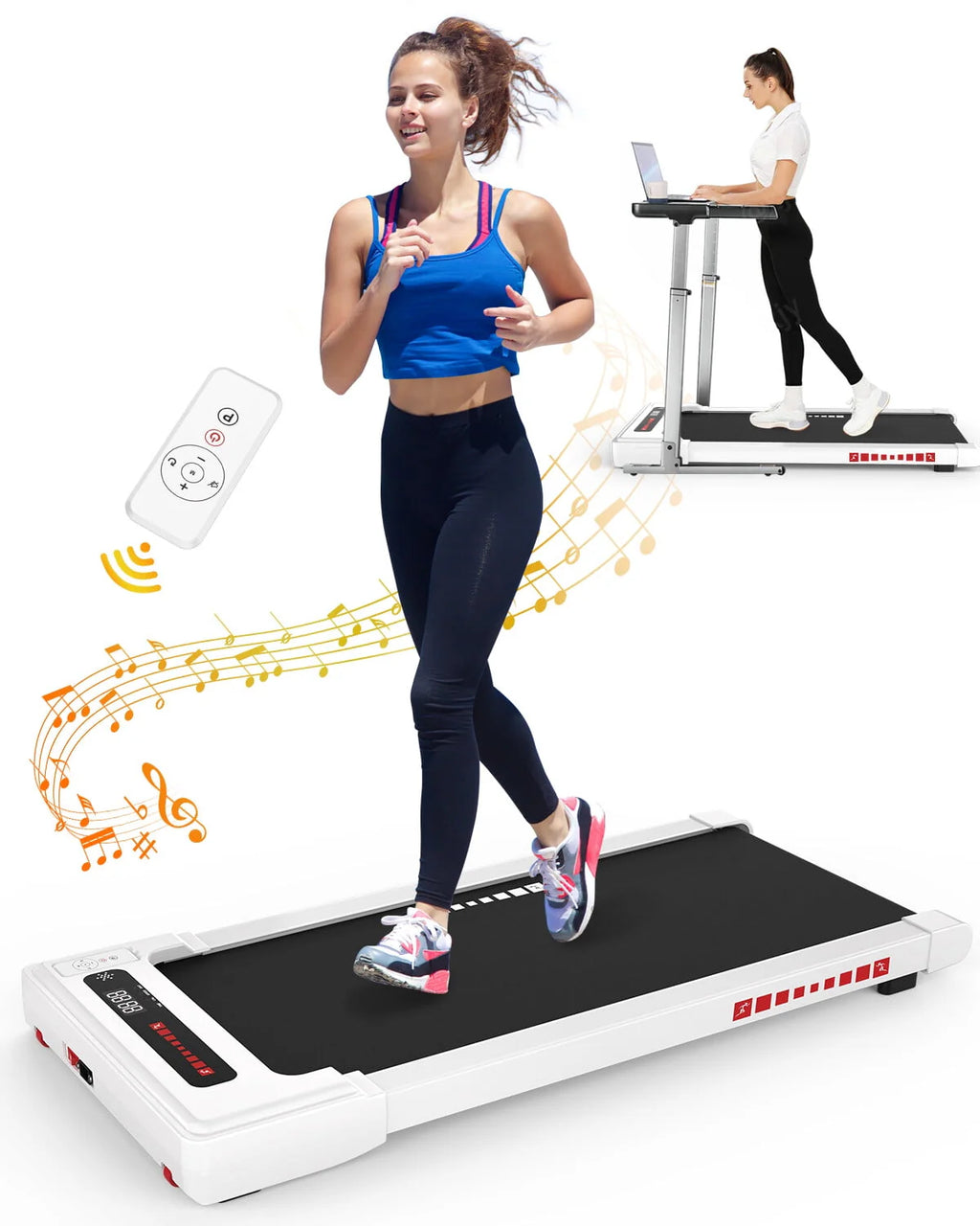 2.5HP Under Desk Electric Treadmill L995