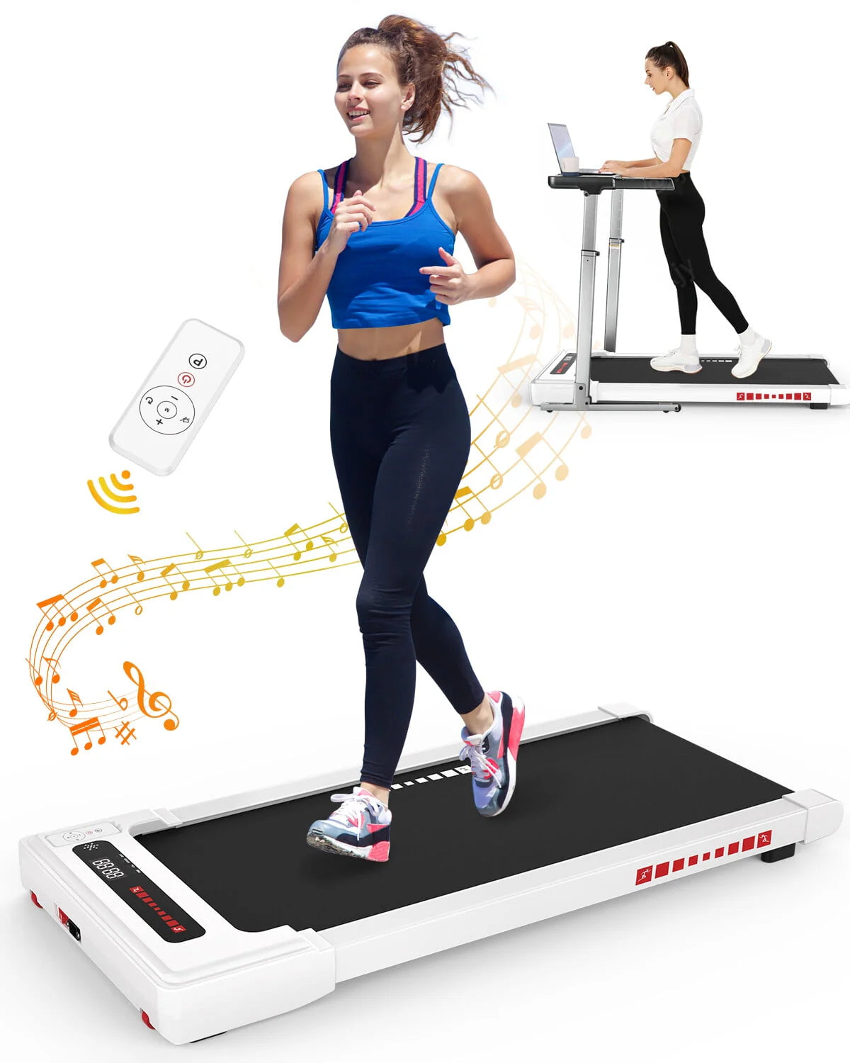 2.5HP Under Desk Electric Treadmill L995