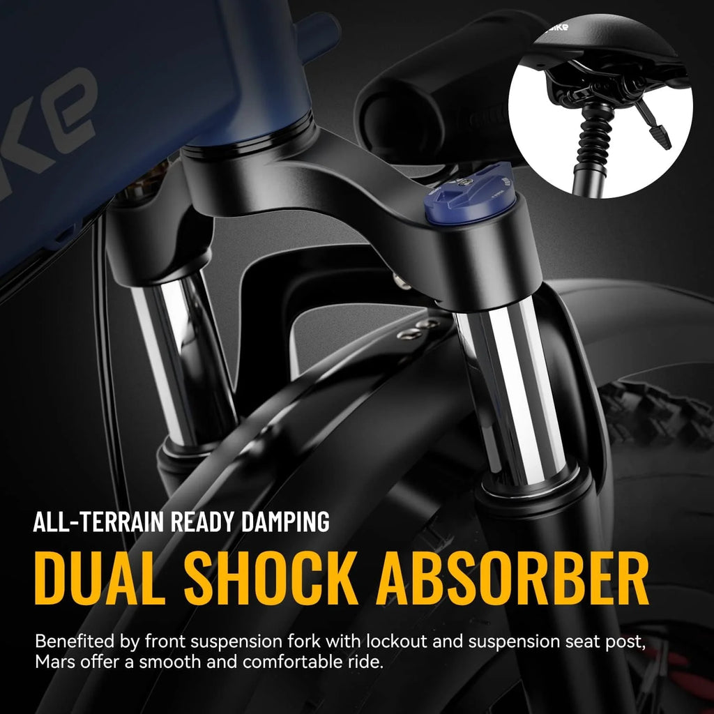 Foldable 20 x 4.0 Fat Tire Electric Bike with 500W Motor X307354