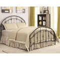 Twin Size Bed with Arched Headboard & Footboard B8019