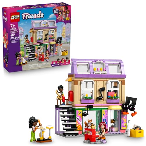 Music Store & Apartment Building Set D8003