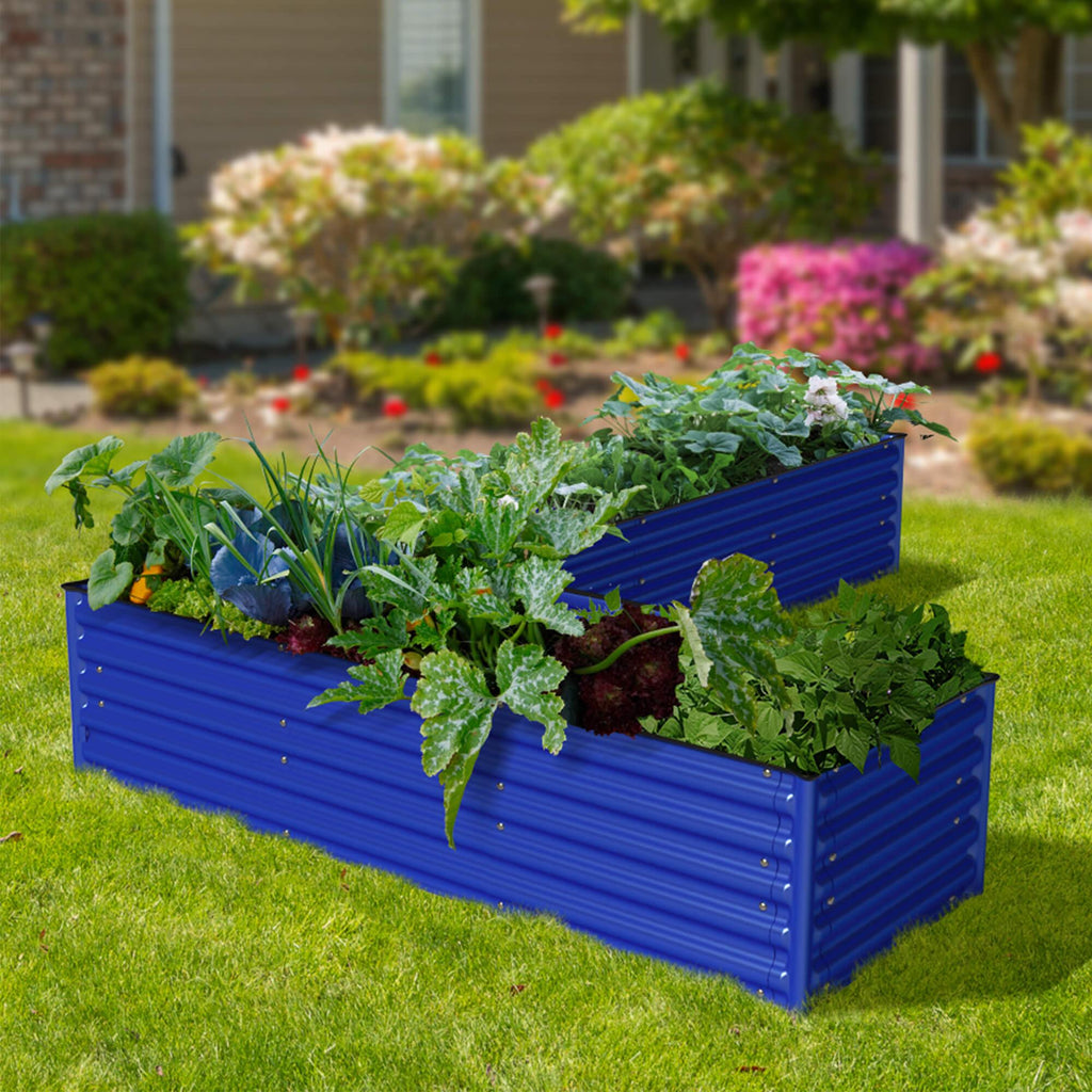 17 Tall L Shape Raised Garden Bed Q690