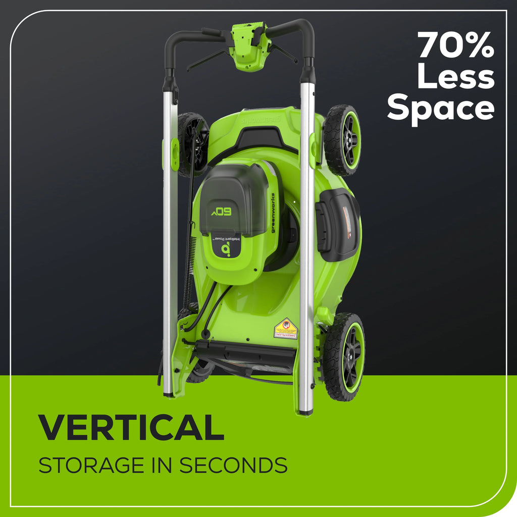 60V 21 Self Propelled Lawn Mower with 8.0 Ah Battery & Rapid Charger V552059