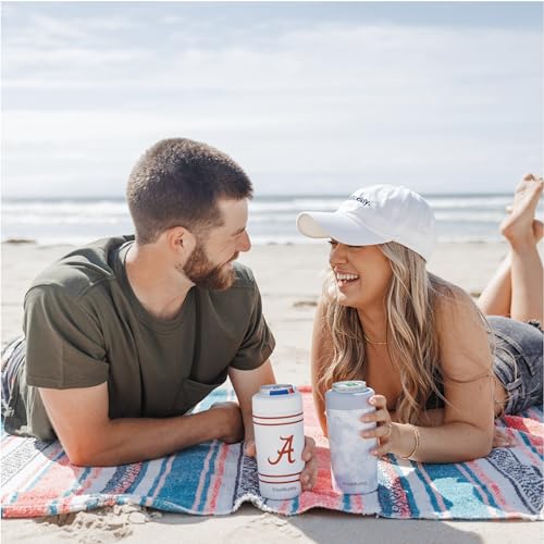 Stainless Steel Can Cooler for 12 oz & 16 oz Cans & Bottles Y703