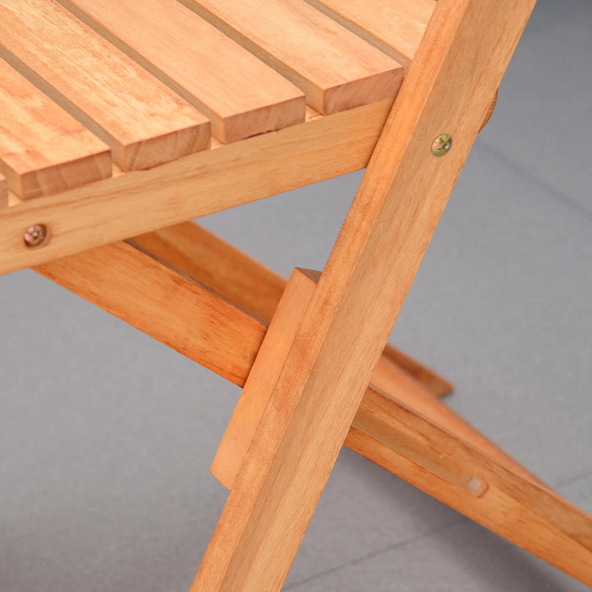 3 Piece Wooden Patio Bistro Set D6491