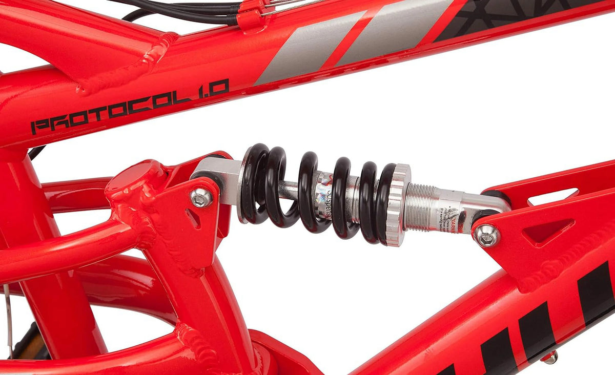 26 In. Wheels 24-Speed Aluminum Full Suspension Mountain Bike N421