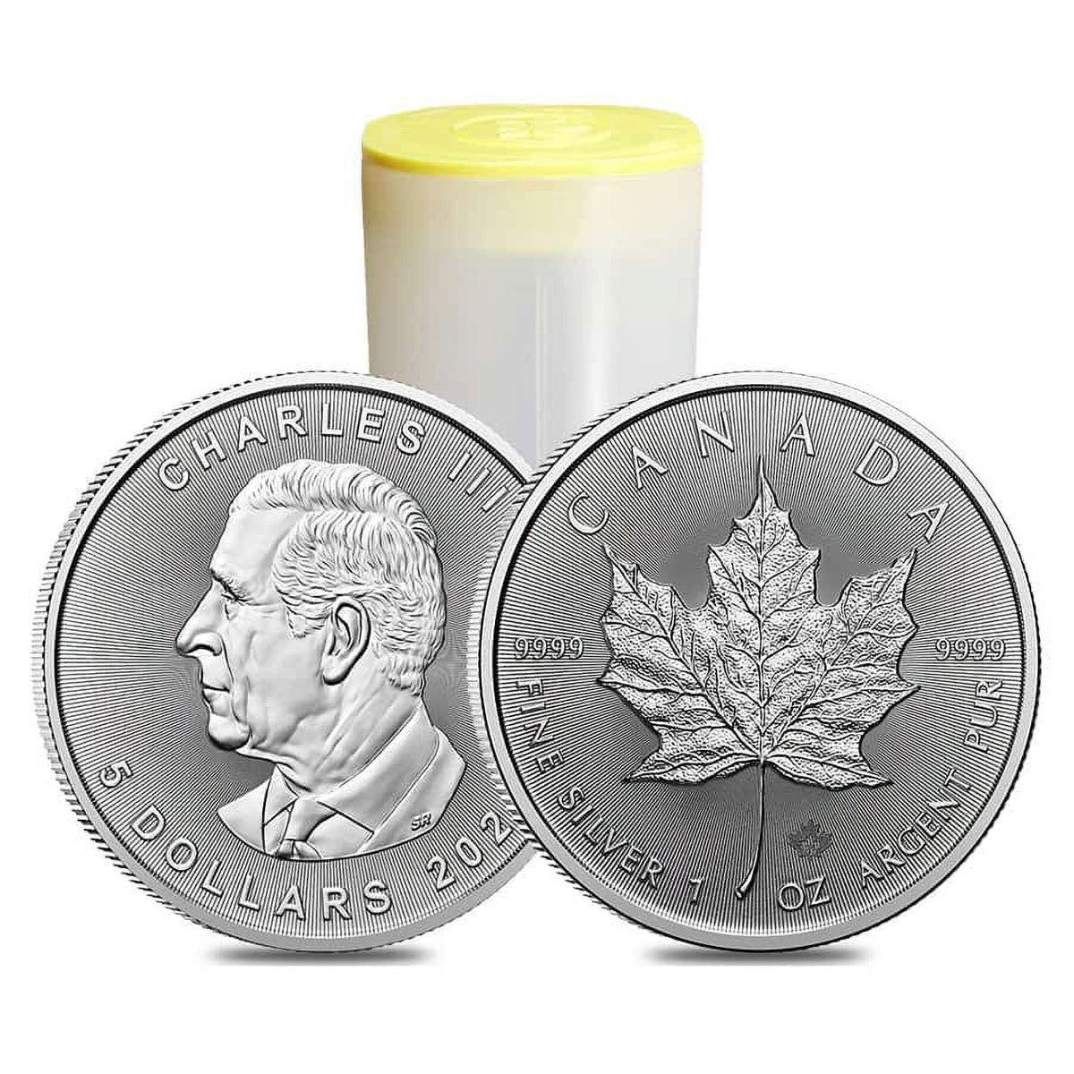1 oz Canadian Silver Maple Leaf Coin M4839