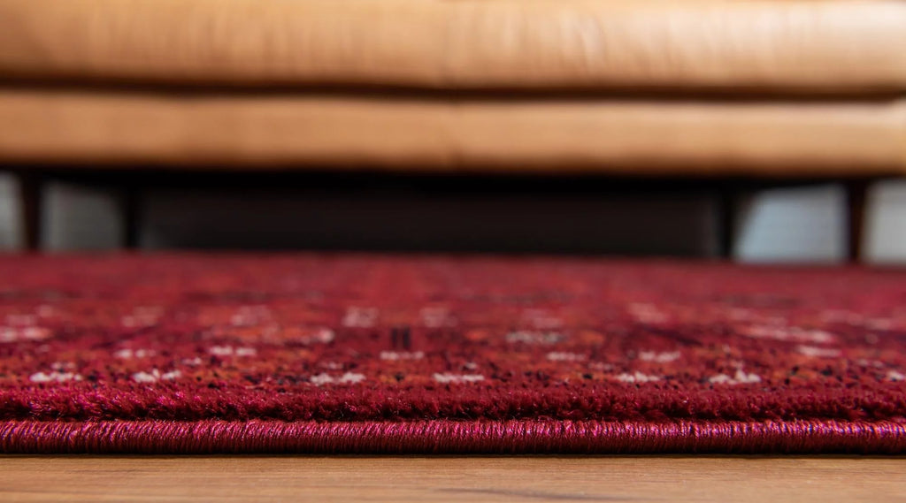 Bokhara Collection Rug 7' x 10' Red Low Rug Z26080