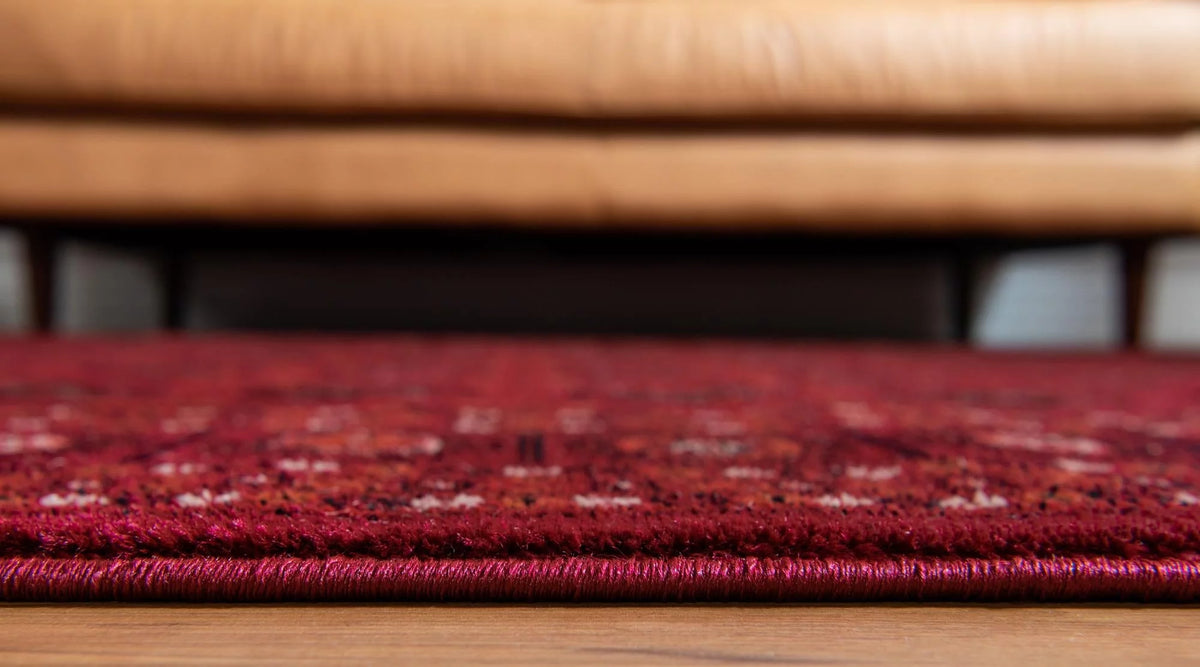 Bokhara Collection Rug 7' x 10' Red Low Rug Z26080