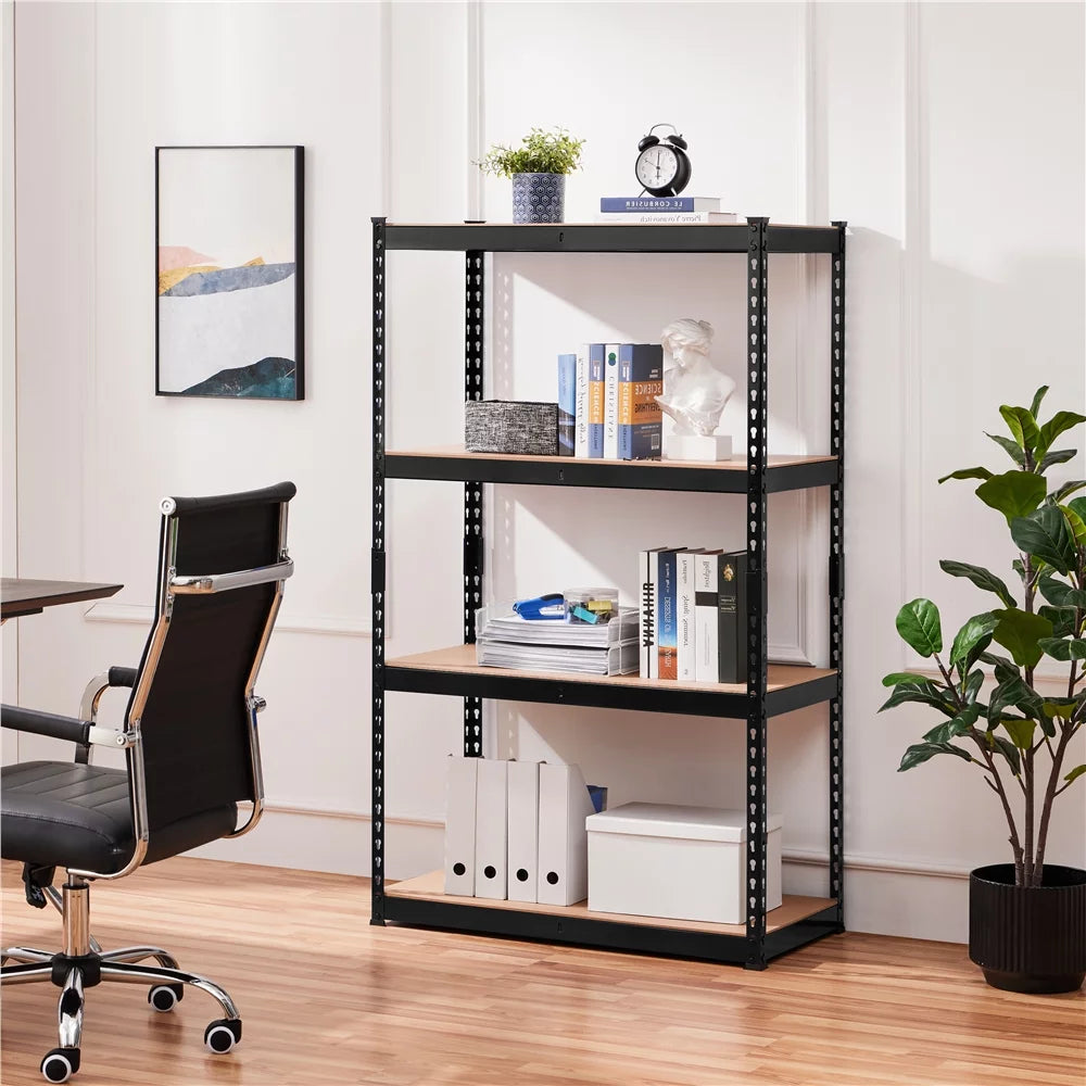 4-Tier Metal Storage Shelf Units J9817