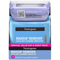 Day & Night Makeup Remover Face Cleansing Towelettes, 3 Packs of 25 ct G56001