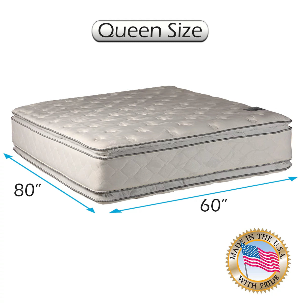 King 2-Sided PillowTop Mattress N3592