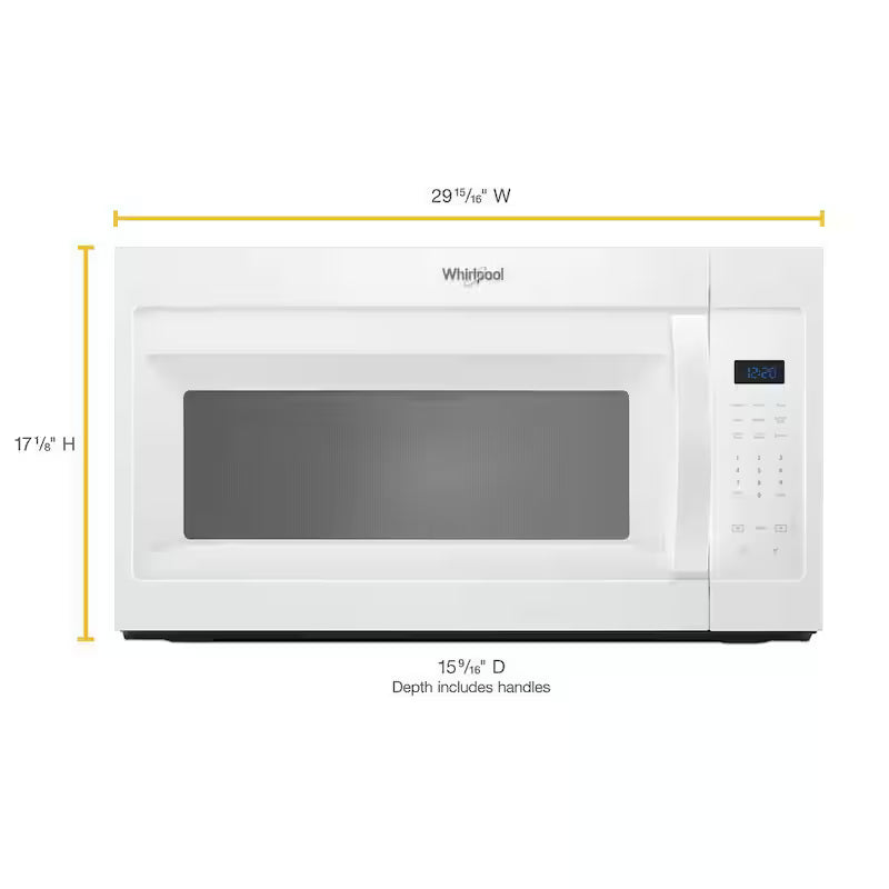 1.7 cu. Ft. Over the Range Microwave in White Y763216