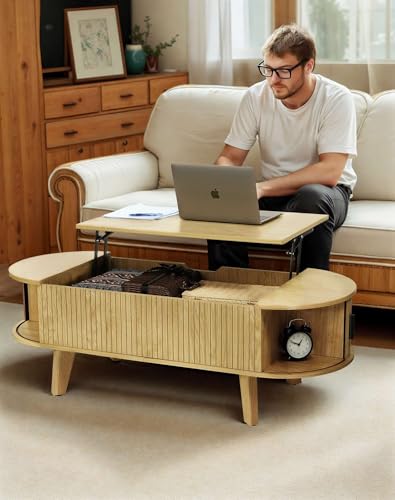 Lift Top Coffee Table with Storage G684