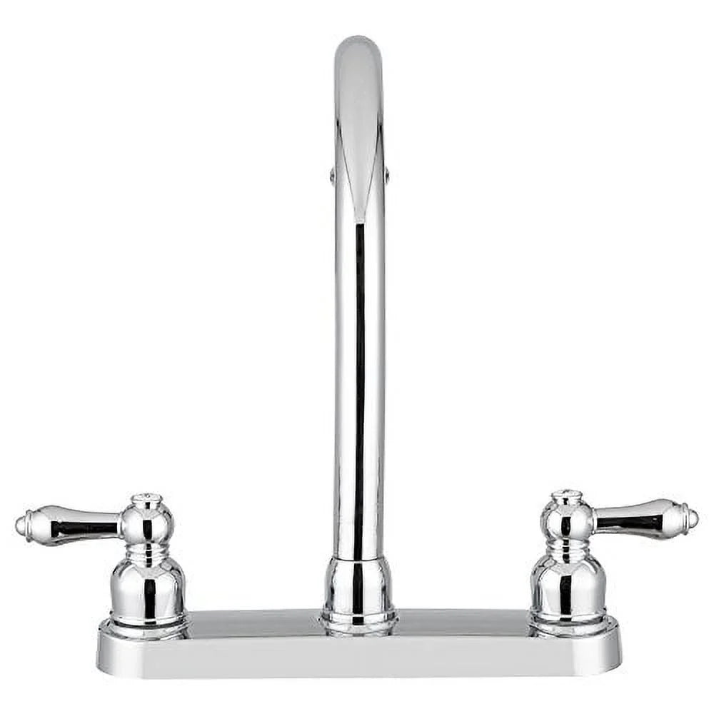 Chrome Polished Non-Metallic RV Kitchen Faucet F8166
