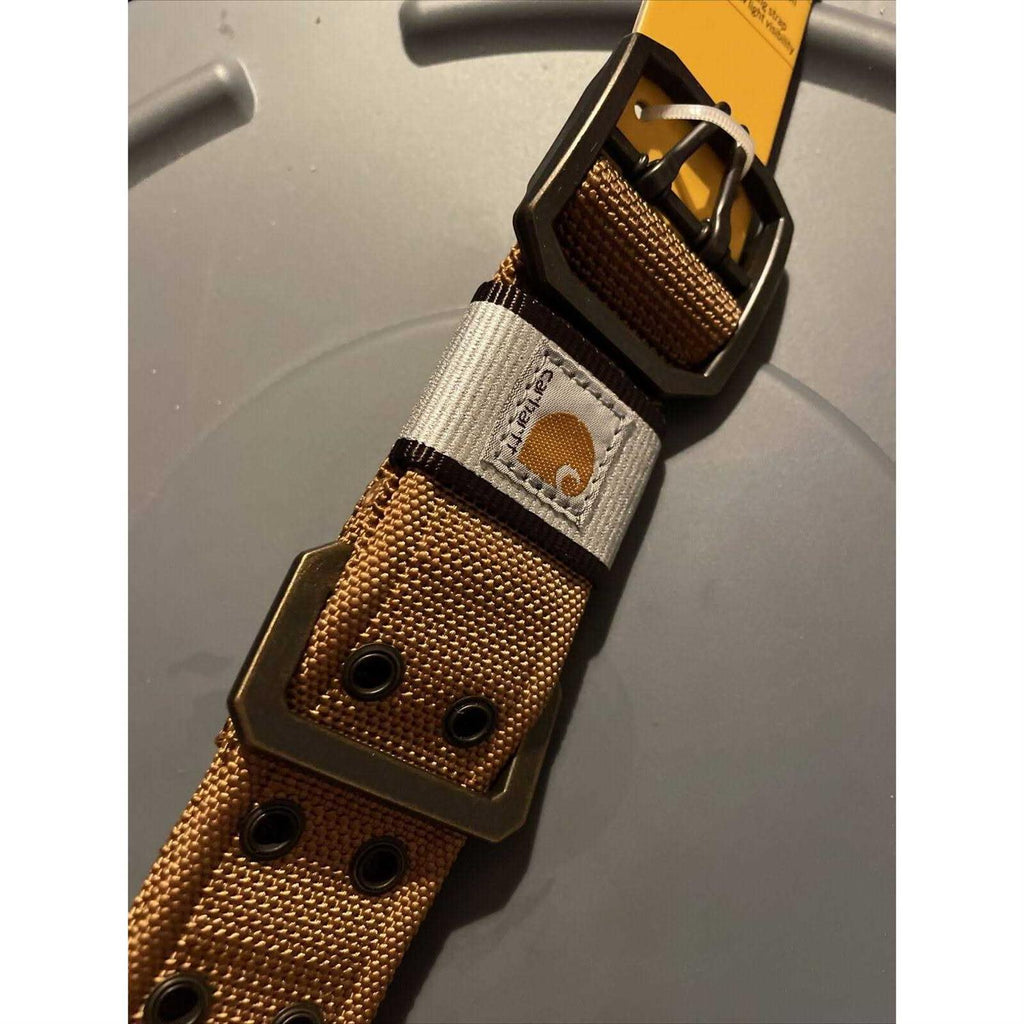 Brown Nylon Wide Dog Collar Y7575