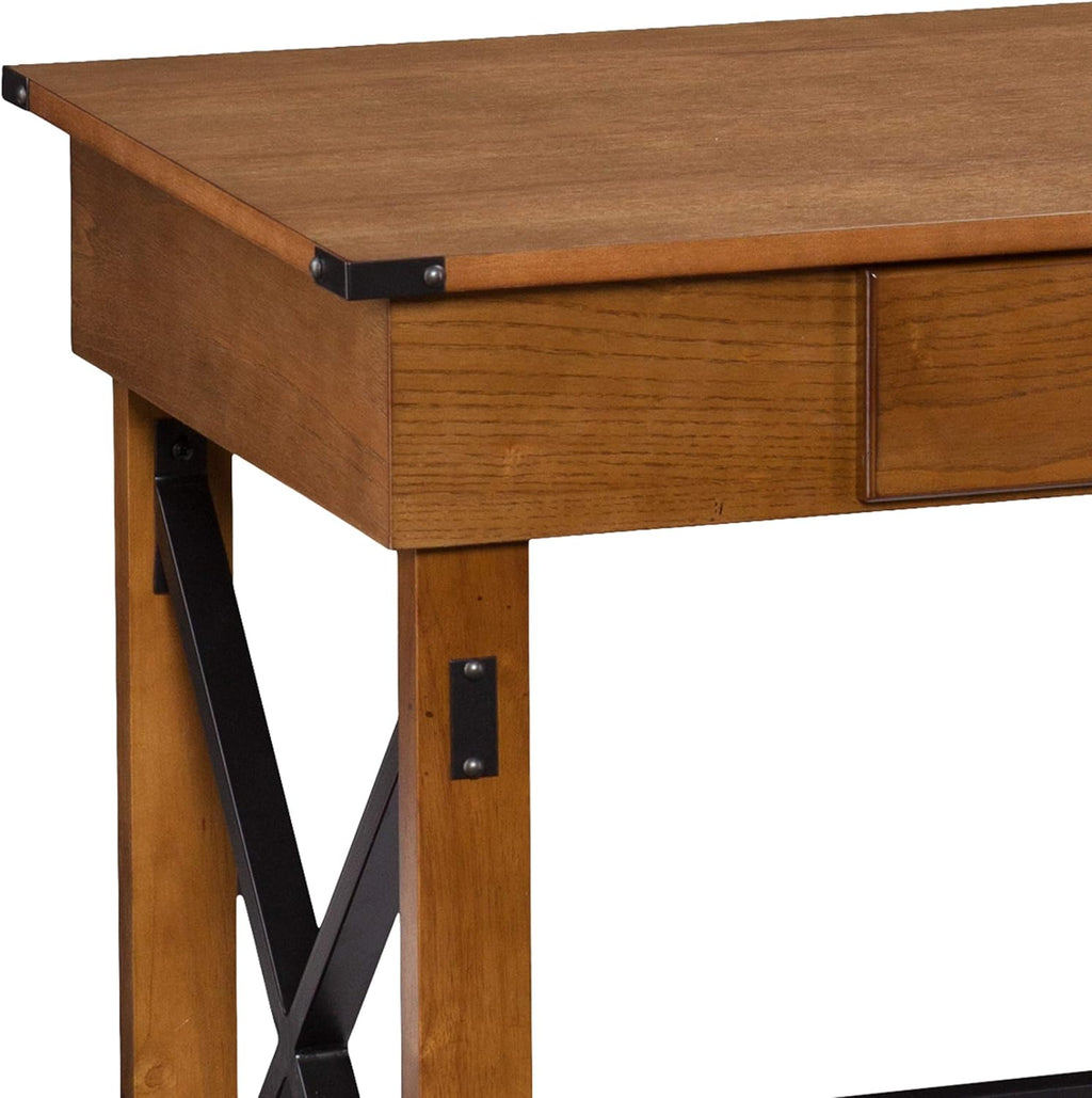 Adjustable Height Standing Desk with Hidden Storage C116122