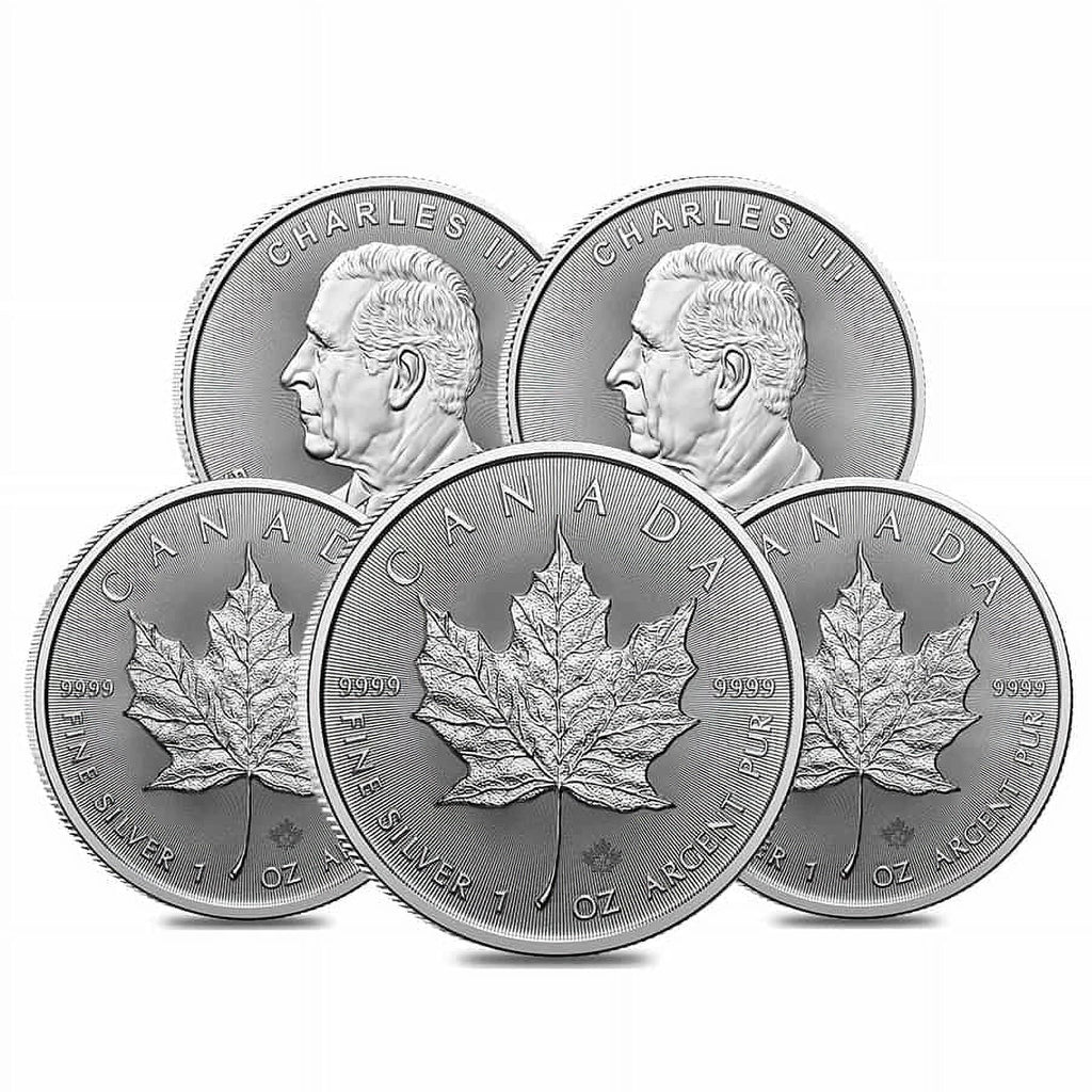 1 oz Canadian Silver Maple Leaf Coin M4839