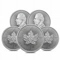 1 oz Canadian Silver Maple Leaf Coin M4839