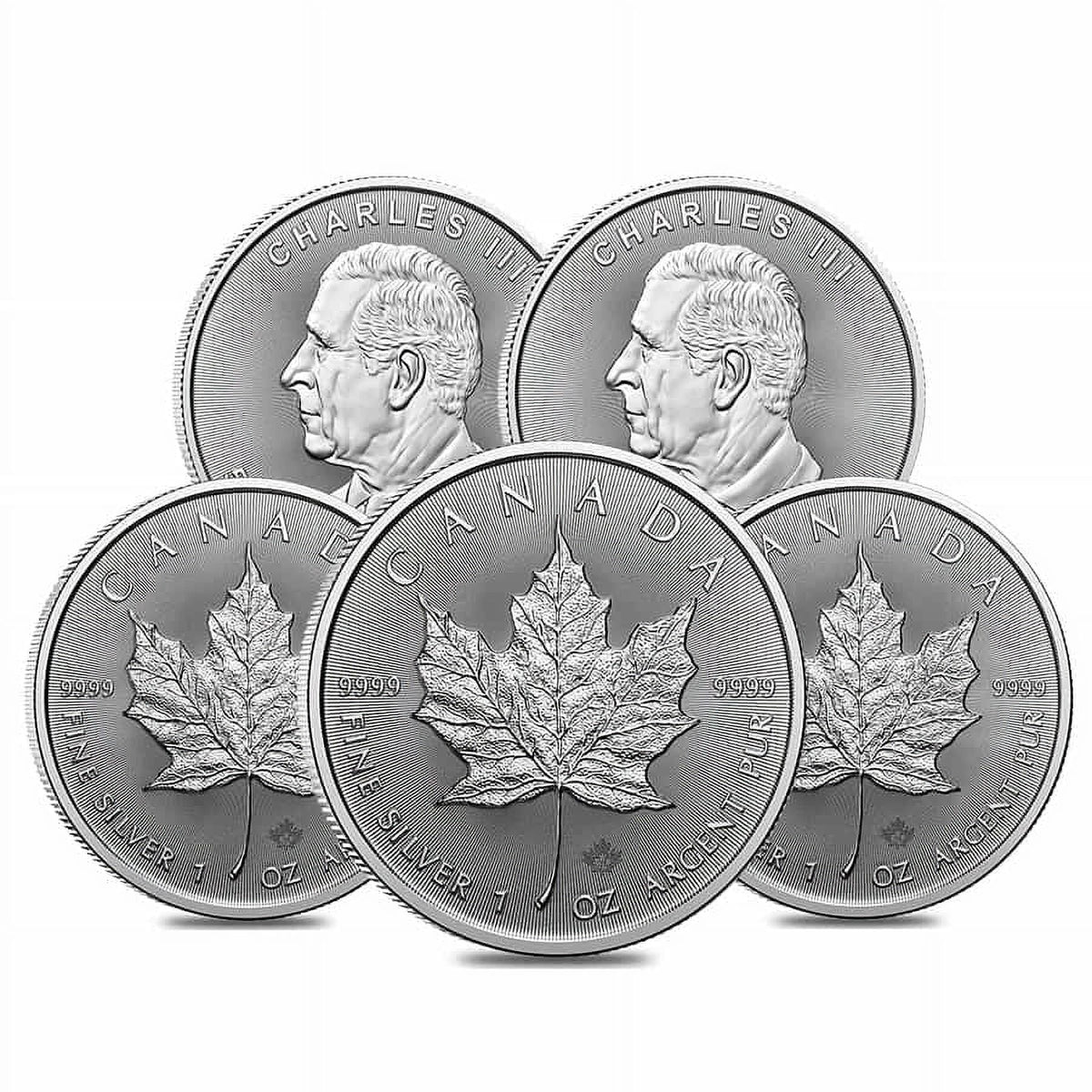 1 oz Canadian Silver Maple Leaf Coin M4839