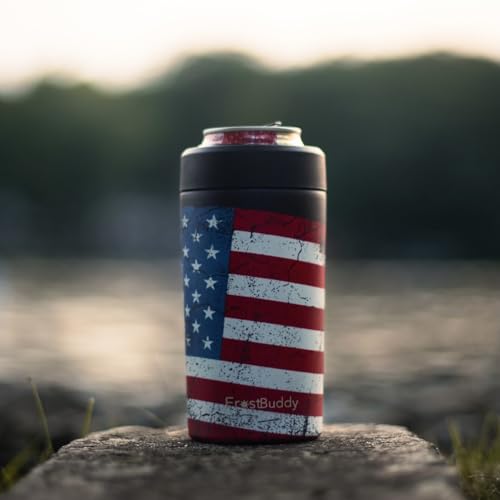 Stainless Steel Can Cooler for 12 oz & 16 oz Cans & Bottles Y703