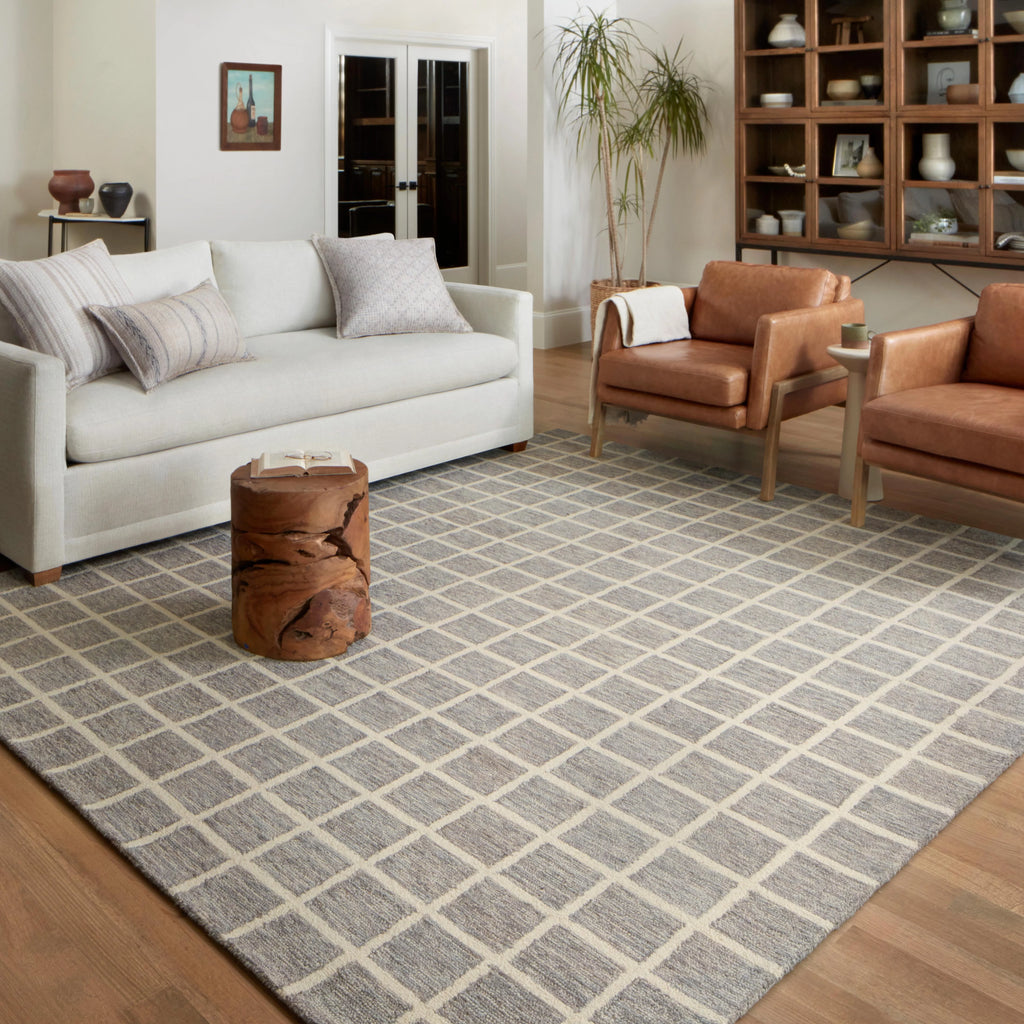Slate Ivory Area Rug C3954