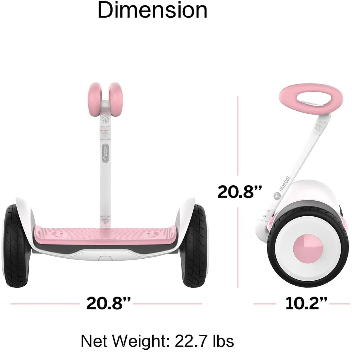 White Self-Balancing Electric Scooter I628439