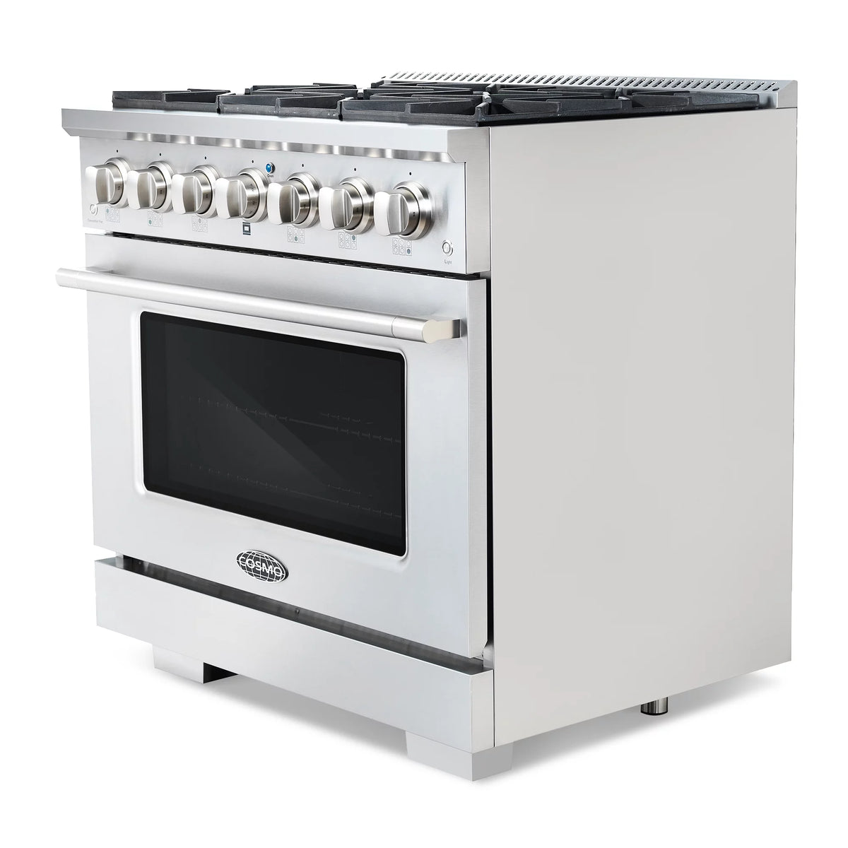 2 Piece Kitchen Appliance Package with Gas Range and Wall Mount Range Hood W555