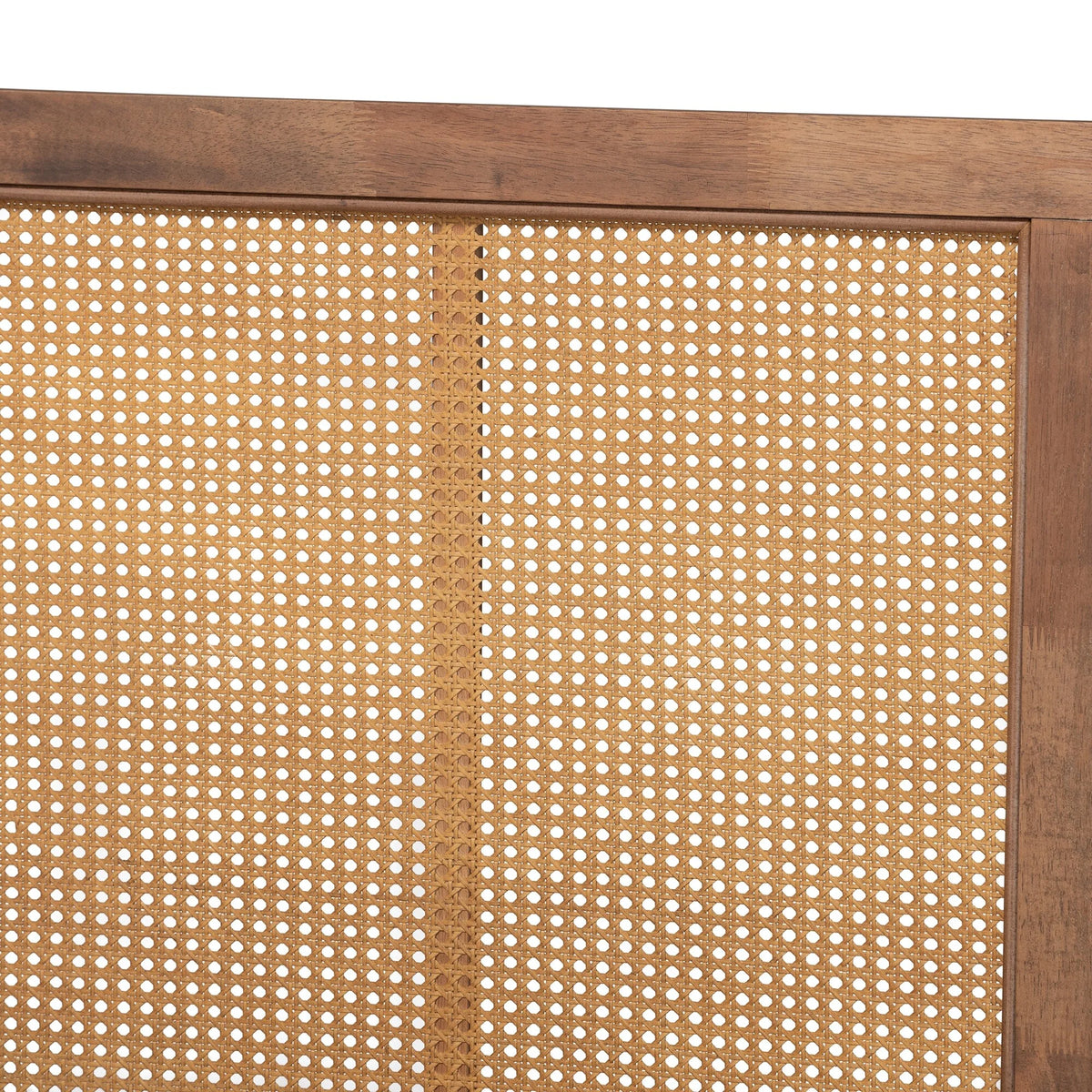 King Synthetic Rattan Canopy Bed G1397