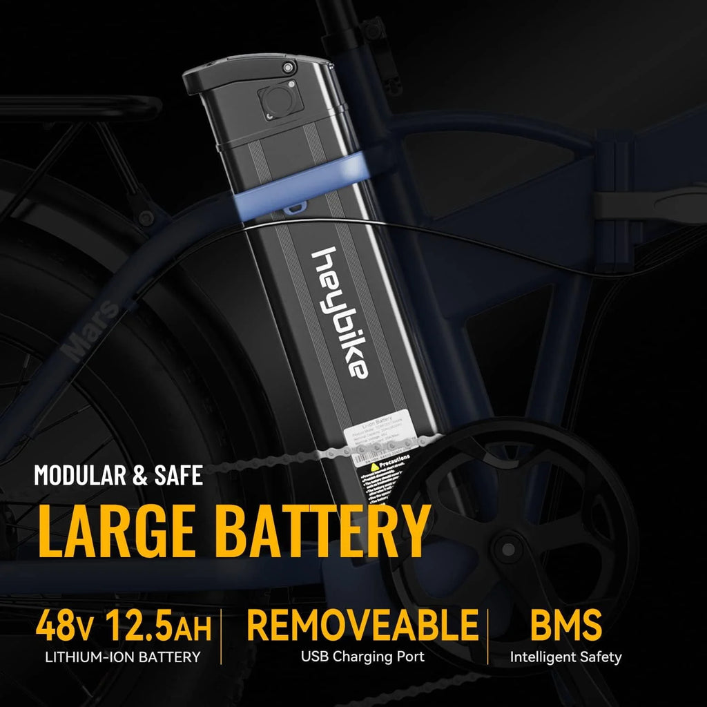 Foldable 20 x 4.0 Fat Tire Electric Bike with 500W Motor X307354