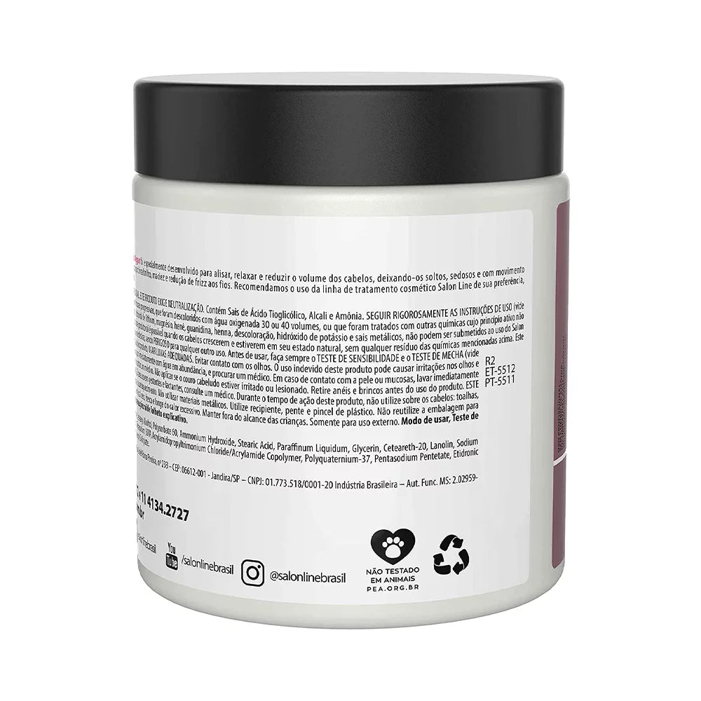 Thioglycolate Straightening Cream with Argan Oil 500g C1293