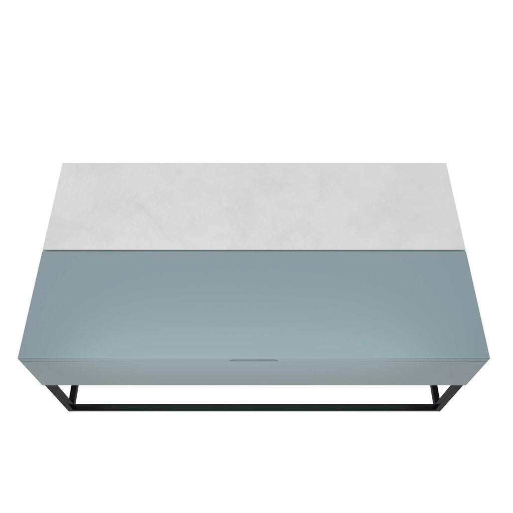Powder Blue Lift-Top Coffee Table W2893