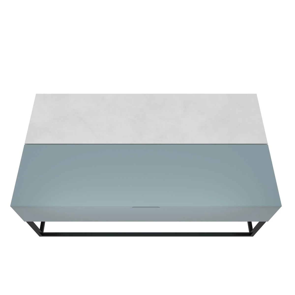 Powder Blue Lift-Top Coffee Table W2893