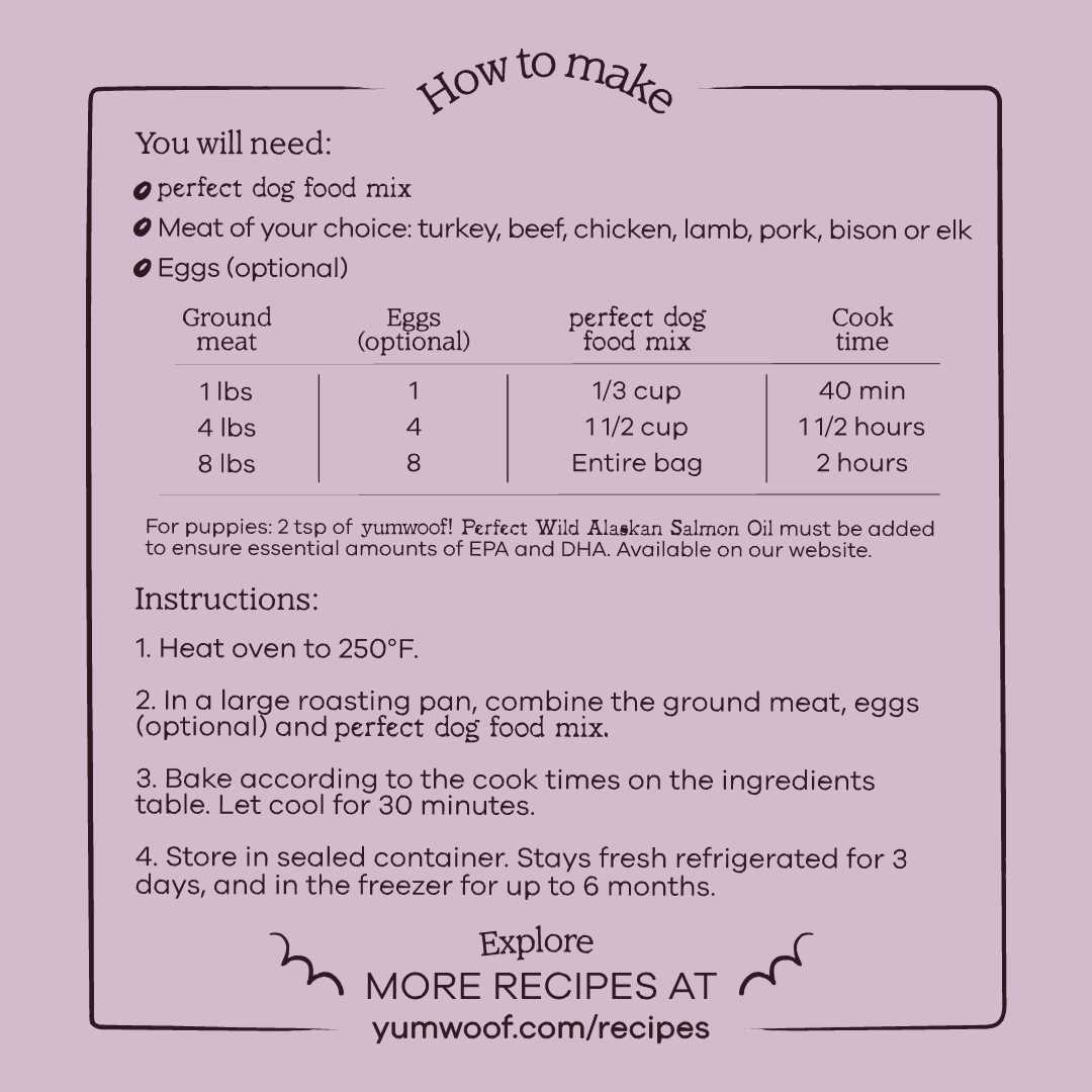 Dog Food Mix V9570