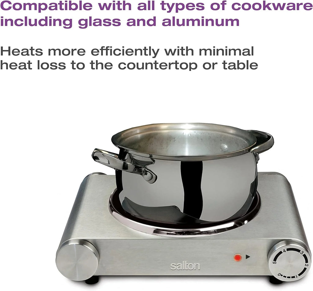 Single Burner Infrared Cooking Range Stainless Steel X7116