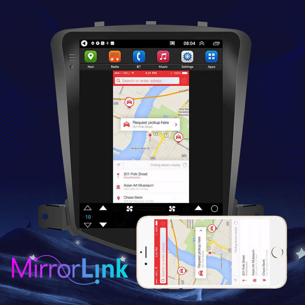 9.7 Android Car Radio Stereo GPS X3321